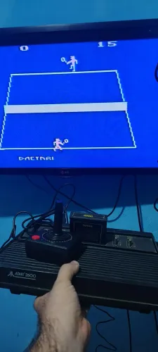 Atari 2600 completo e funcionando 