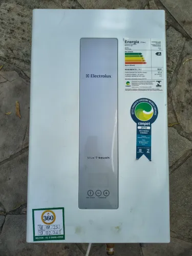 Aquecedor de água Electrolux 17,5 litros precisa de manutenção 