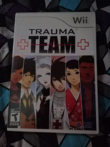 Trauma Team: jogo de Wii americano original sem manual funcionando.