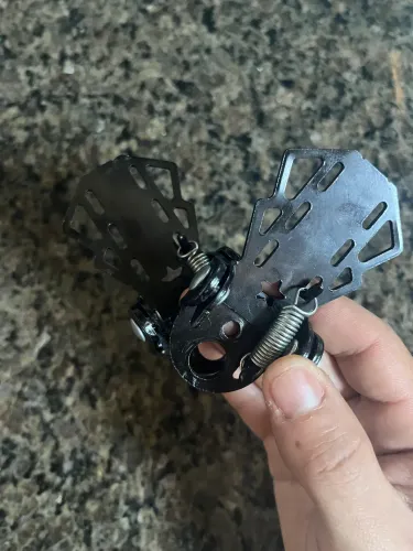 Pezinho traseiro durável com molas bike