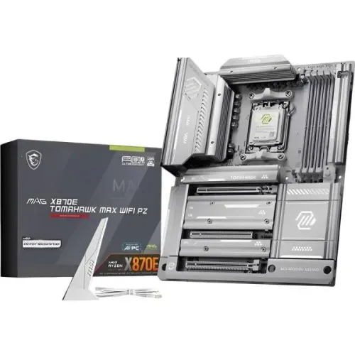 Placa-Mãe MSI MAG X870E Tomahawk Max PZ AM5 DDR5 ATX Wi-Fi