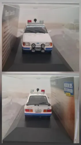 Miniatura Ford Escort XR3 para colecionador com valor de prateleira só 130 reais