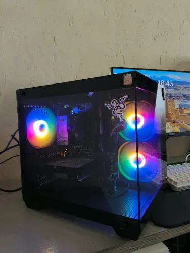 PC Gamer - R5 3600/GTX 1050ti/2x 8gb 3200mhz DDR4/256gb m.2 nvme/256gb ssd sata/air cooler