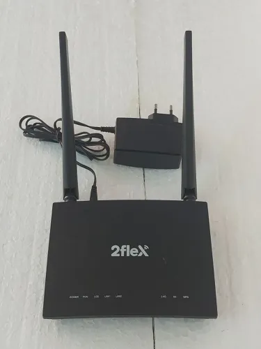 Ont Gpon Roteador Mod. 2F-FX1200 2 Antenas - 2 Flex
