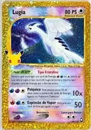 Aceito oferta Lugia 30 anos