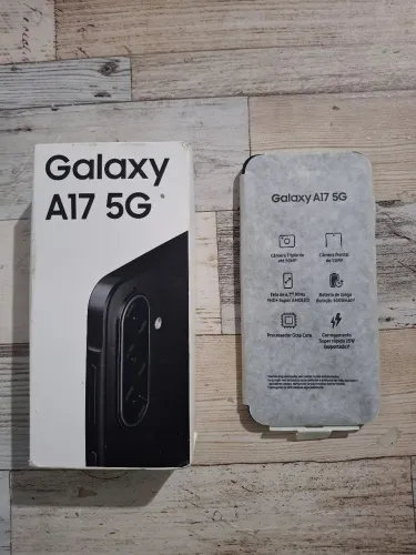 SAMSUNG A17 5G NOVO - NOTA FISCAL E GARANTIA