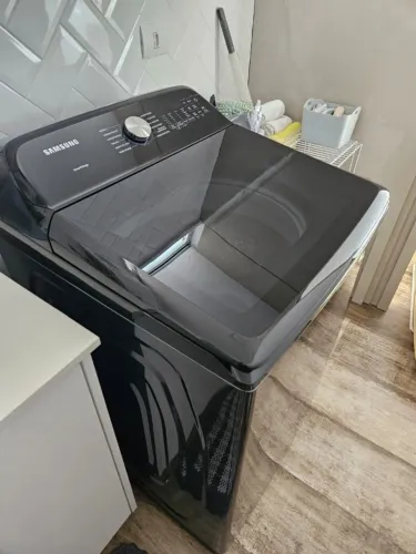 Lavadora SAMSUNG Smart WA23B Digital Inverter Black 127V 23kg