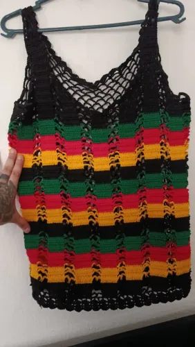Blusa crochê