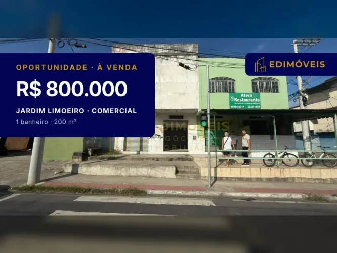 Jardim Limoeiro: Prédio comercial perfeito para escritórios e lojas