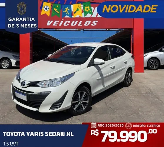 Toyota Yaris XL Live Sedan 1.5 Flex 16V 4P AUT 2020