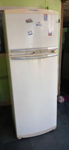 Geladeira muito boa só trocar a borracha da porta o resto está tudo novo 
