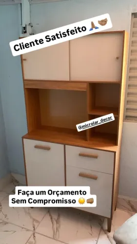 Armário de Cozinha Kit Liz Novo na Caixa - Entrega e Monta