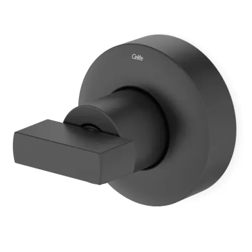 Acabamento de Registro de Alto Padrão Marca Celite Cor Preto Matte (Novo)
