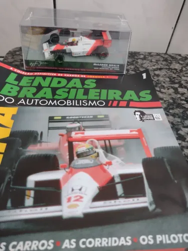 Miniatura Senna McLaren lacrado