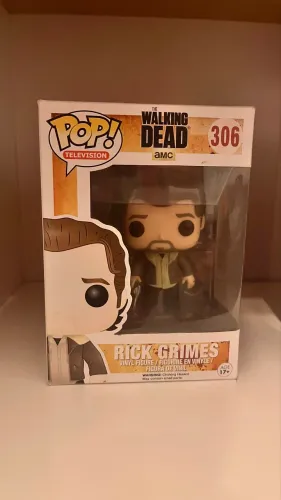 Funko pop original Rick grimes #306 RARO THE WALKING DEAD