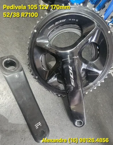 Pedivela Shimano 105 12V 170mm