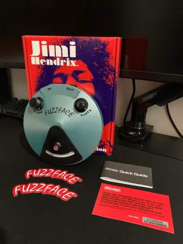 Pedal Dunlop Fuzz Face JHF1 Jimi Hendrix Signature