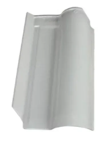 Telha cerâmica cejatel esmaltada cinza