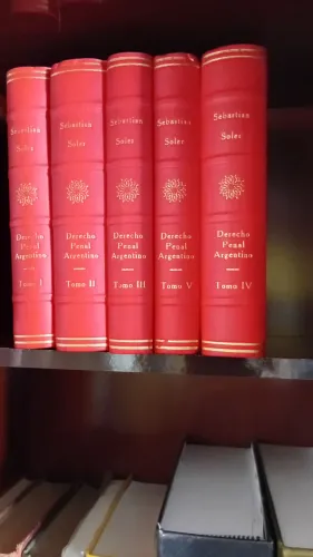 Livros Derecho Penal Argentino Sebastião Solet Tomo I ao V 