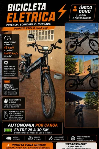 Bike eletrica E-Greffe