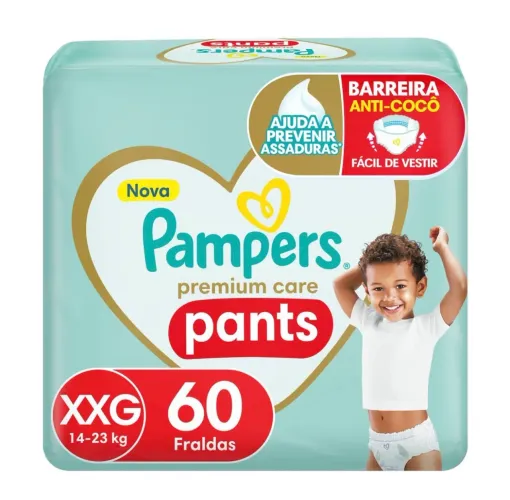 Fralda XXG Pampers 