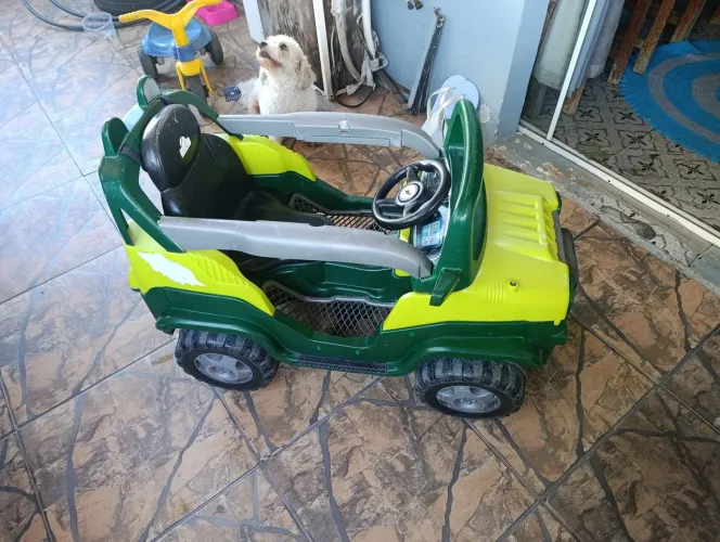 Vando carrinho de criança