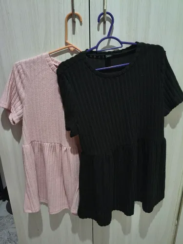 2 blusas de gestante da Shein tamanho GG