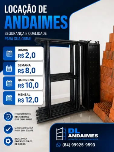ALUGUEL DE ANDAIMES