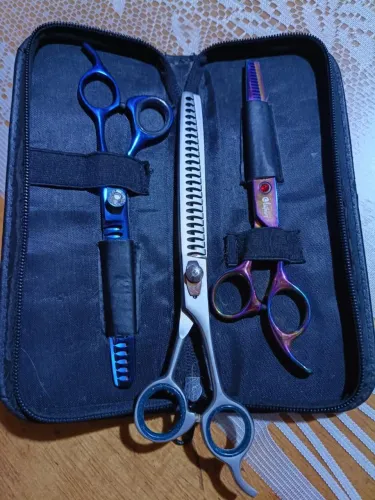 Tesouras para banho e tosa