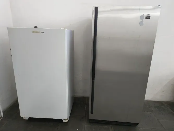 Freezer e geladeira Brastemp americana 