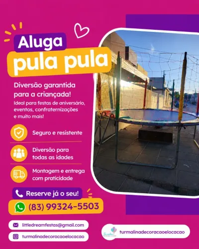 Aluguel de pula pula