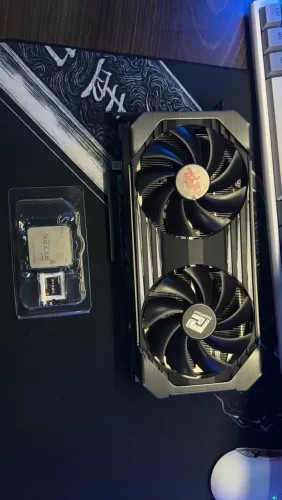 PLACA DE VÍDEO + PROCESSADOR