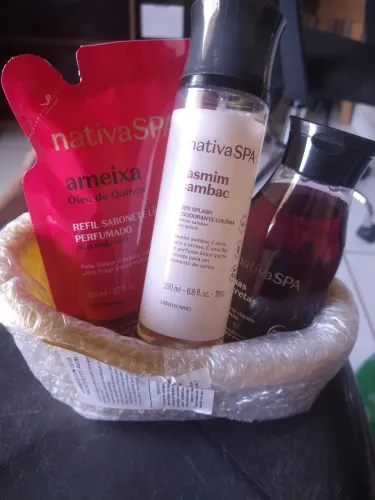 Kit nativa SPA com body Splash jasmim sambac mas bamlhera