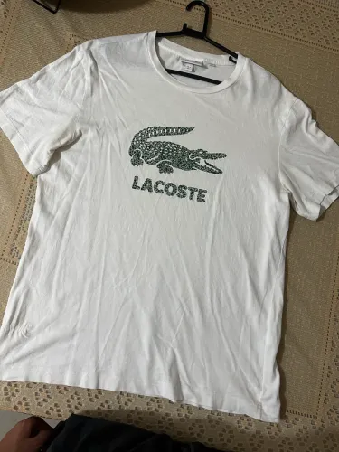 Camiseta Lacoste Big Croco - Tamanho G/T5