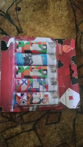 Kit com 5 unidades de esqueiro 