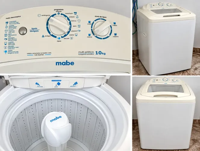 Máquina de lavar roupa - 10kg
