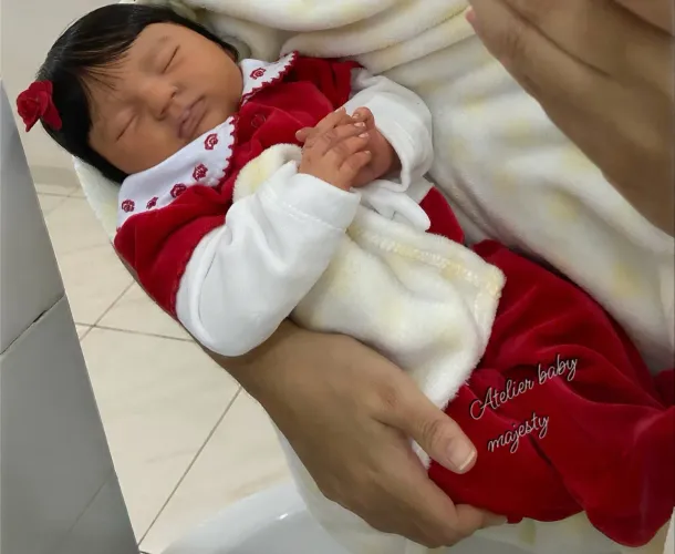 Bebê reborn na promoção