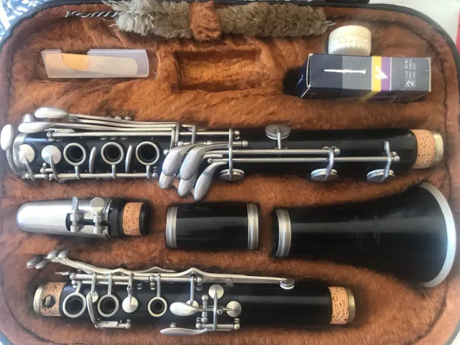 Clarinete de Madeira Amati Luxus 1948 da Checoslováquia