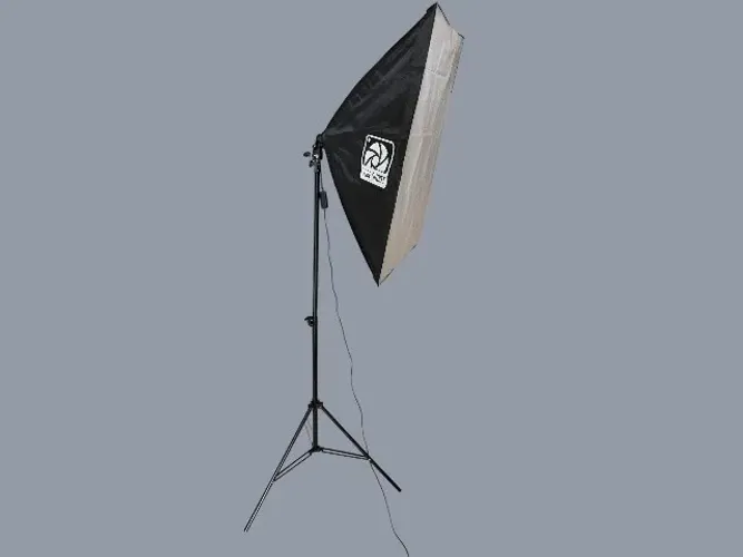 Iluminador Softbox Vibe Shoot Completo para Fotos e Vídeos Com Lampada 65W