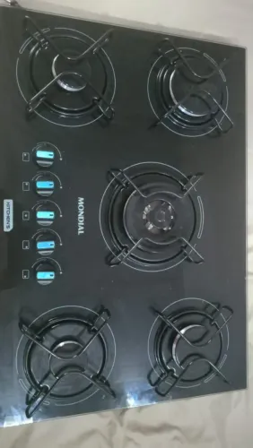 Fogão cooktop 5 bocas mondial