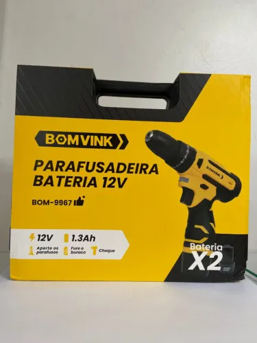 PARAFUSADEIRA A BATERIA 12V 1.3A BOM-9967 an3