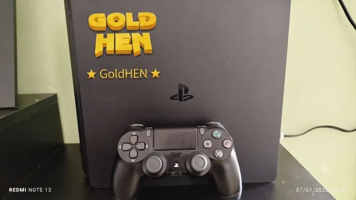 PS4 desbloqueado na 12.02 GoldHen 