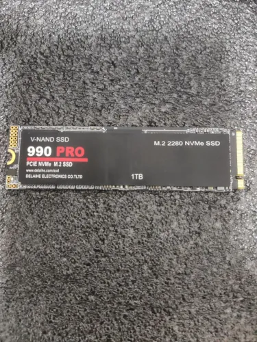 SSD Samsung 990 PRO 1TB NVMe M.2 2280 (Leitura até 7450MB/s e Gravação até 6900MB/s)
