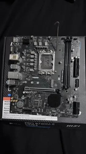 Placa mãe b760M - E MSI