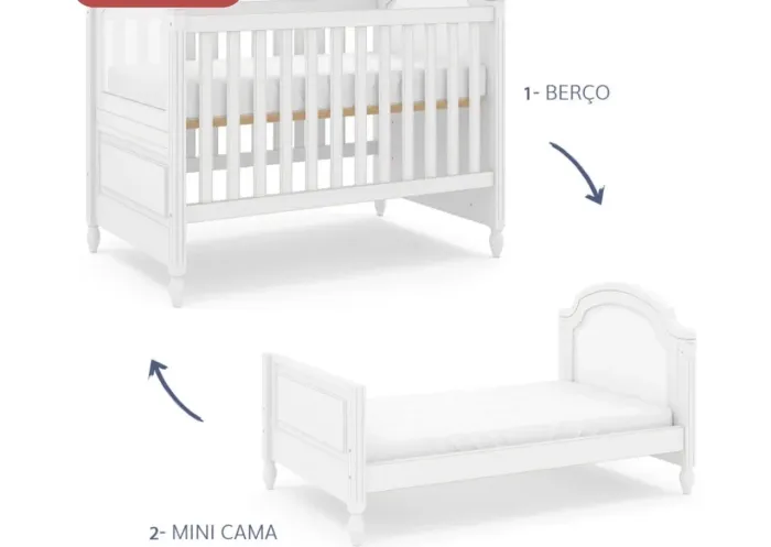 Berço La Vie Branco