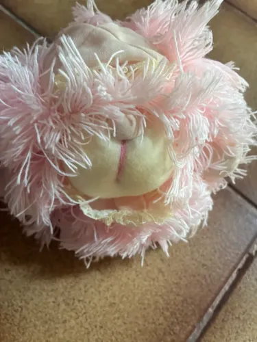 Pelúcia da Giovanna Baby, linha Puffland, popular nas décadas de 80 e 90.