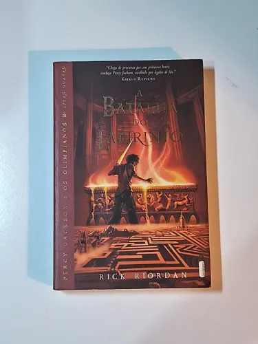 Livro 4 - Percy Jackson e os Olimpianos - A Batalha do Labirinto - rick riordan