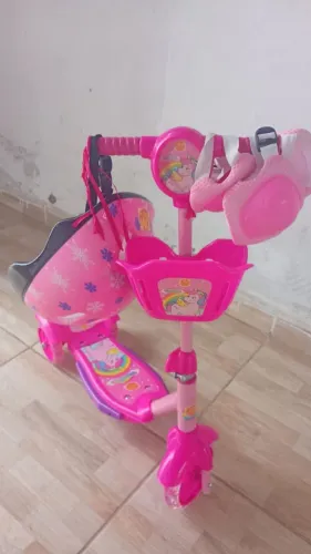 Vendo patinete com apenas 30 dias de uso, com kit de proteção 