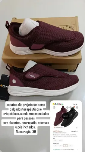 Tênis numeração 39