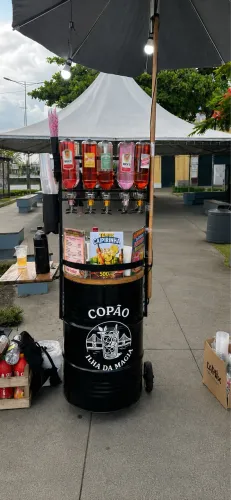 Carrinho para drinks 
